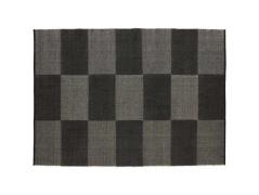 HAY - Check Rug Large Check 170x240 Black