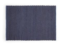 HAY - Channel Rug 50x80 Blue/White