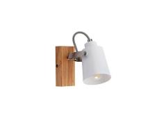 Lindby - Blana Wandlamp White/Wood