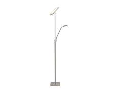 Lindby - Sumani LED Vloerlamp Satin Nickel