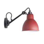 Lampe Gras - 104 Wandlamp Zwart/Rood Lampe Gras