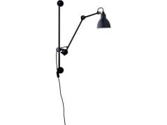 Lampe Gras - 210 Wandlamp Zwart/Blauw Lampe Gras