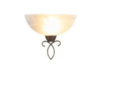 Lindby - Mohija Wandlamp Alabaster White/Antique Gold