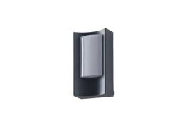 Lindby - Olega LED Buiten Wandlamp Dark Grey