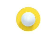 Swedish Ninja - Candy Big Circle 360 L Wandlamp Sunshine Yellow