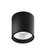 LIGHT-POINT - Solo 1 Round Plafondlamp 6W 3000K Zwart/White