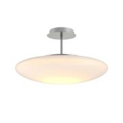 Lindby - Gunda Plafondlamp Opal/Nickel/Chrome