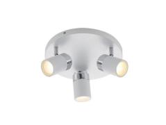 Lindby - Kardo 3 Plafondlamp White/Chrome