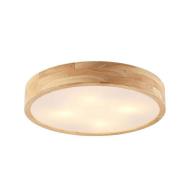 Lindby - Tanju Plafondlamp Ø50 Wood/White