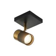 Arcchio - Evaro 1 Plafondlamp Gold/Black