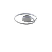 Lindby - Kyron LED Plafondlamp Silver/Titanium