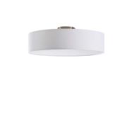 Lindby - Sebatin Plafondlamp Ø50 White/Nickel