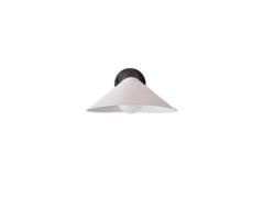 DCWéditions - Plume Wandlamp IP44 Black/Porcelain