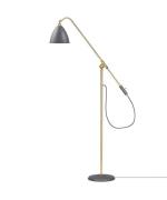 GUBI - Bestlite Bl4 VloerLamp Ø21 Geelkoper/Gray