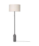 GUBI - Gravity VloerLamp Grijs Marmer/Canvas