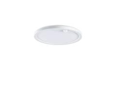 Paulmann - Lamina Buiten Wand-/Plafondlamp met Sensor Round SWR Wit