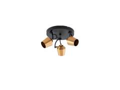 Lindby - Sylveria 3 Plafondlamp Black/Gold