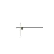 Flos - Coordinates W2 Wandlamp Moon Grey