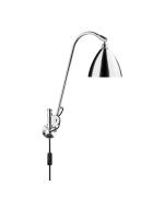 GUBI - Bestlite Bl6 Wandlamp Ø16 Chroom/Chroom