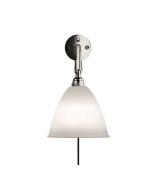 GUBI - Bestlite Bl7 Wandlamp Ø16 Chroom/Porselein