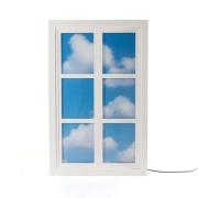 Seletti - Window 3 Wandlamp/Vloerlamp White/Light Blue