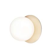 Nuura - Liila 1 Wand-/Plafondlamp IP44 Large Nordic Gold/Opal White