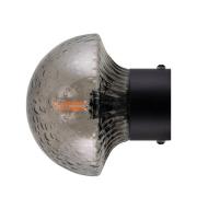 Globen Lighting - Fungo 16 Wandlamp/Plafondlamp IP44 Rook/Zwart