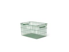 ferm LIVING - Cala Stackable Baskets Set of 2 Verdant Groen