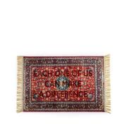 Seletti - Difference Burnt Carpet #10 80x120 Rood/Multicolor