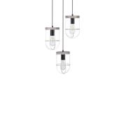 Envostar - Neptuna Cluster Hanglamp Grey Wood/Black/Grey