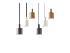 Lindby - Ovelia 6 Hanglamp Black/Brown/Beige