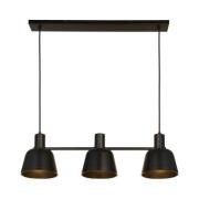 Lucande - Servan 3 Hanglamp Black