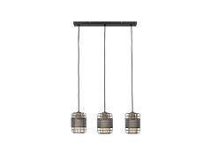 Lindby - Eudoria 3 Hanglamp Black/Gold