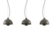 Lindby - Gretja 3 Hanglamp Dark Grey