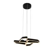 Lucande - Quinn 4 Hanglamp Black/Gold