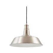 Lindby - Laylan Hanglamp Ø36 Nickel/Wit