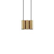 Lucande - Cesur 3 Hanglamp Brass