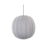 Made By Hand - Knit-Wit 60 Round Hanglamp Silver