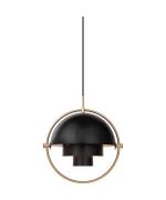 GUBI - Multi-Lite Hanglamp Ø36 Geelkoper/Zwart