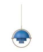 GUBI - Multi-Lite Hanglamp Ø36 Geelkoper/Blauw