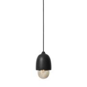 Mater - Terho Hanglamp Small Black/Smoked Transparent