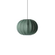 Made By Hand - Knit-Wit 45 Round Hanglamp Tweed Green