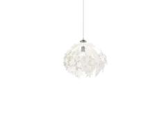 Lindby - Maple Hanglamp Ø38 White/Chrome