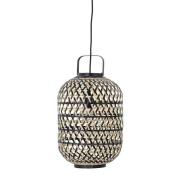 Bloomingville - Sora Lantern Hanglamp Black Bamboo