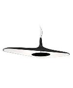 Luceplan - Soleil Noir Plafondlamp 185 Zwart