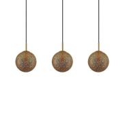 Lindby - Caralina 3 Hanglamp Gold/Black