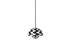 &Tradition - Flowerpot VP1 Hanglamp Black/White