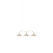 Globen Lighting - Curve 3 Hanglamp Beige