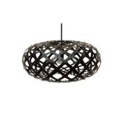 David Trubridge ltd - Kina Hanglamp Ø44 Zwart 2 Kanten