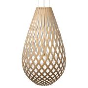 David Trubridge ltd - Koura Hanglamp H160 Wit 1 Kant